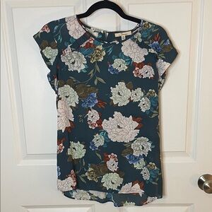 Floral Elegance Women's Blouse